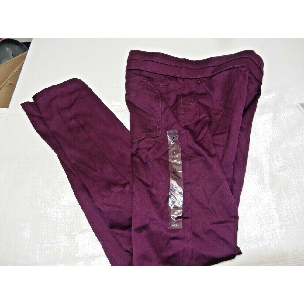 SIMPLY STYLED Purple Slim Fit Tapered Leg Pants